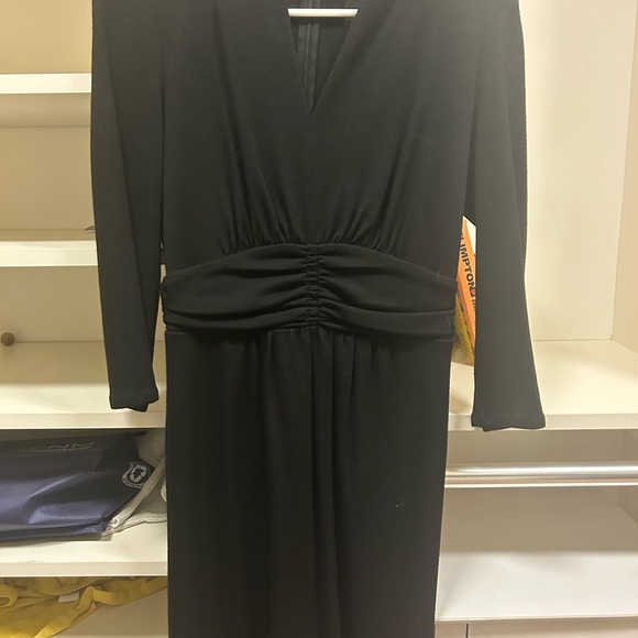 Banana Republic Black Long Sleeve Dress - Picture 3 of 5